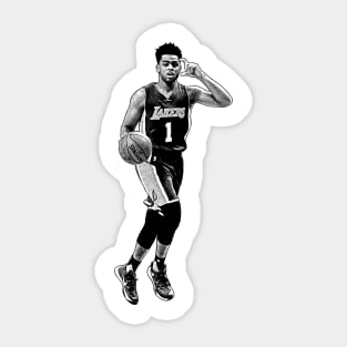 D'angelo Russell Sticker